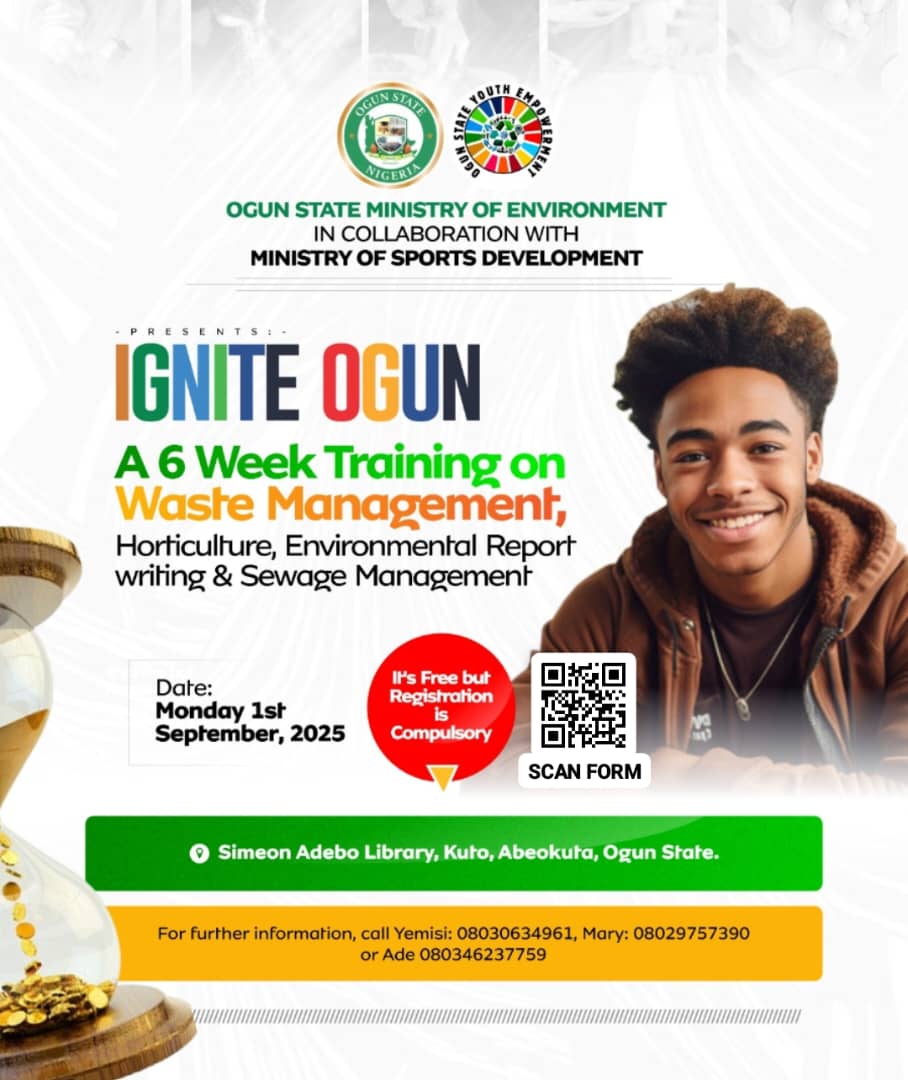 Ogun State Youth Empowerment promotional banner